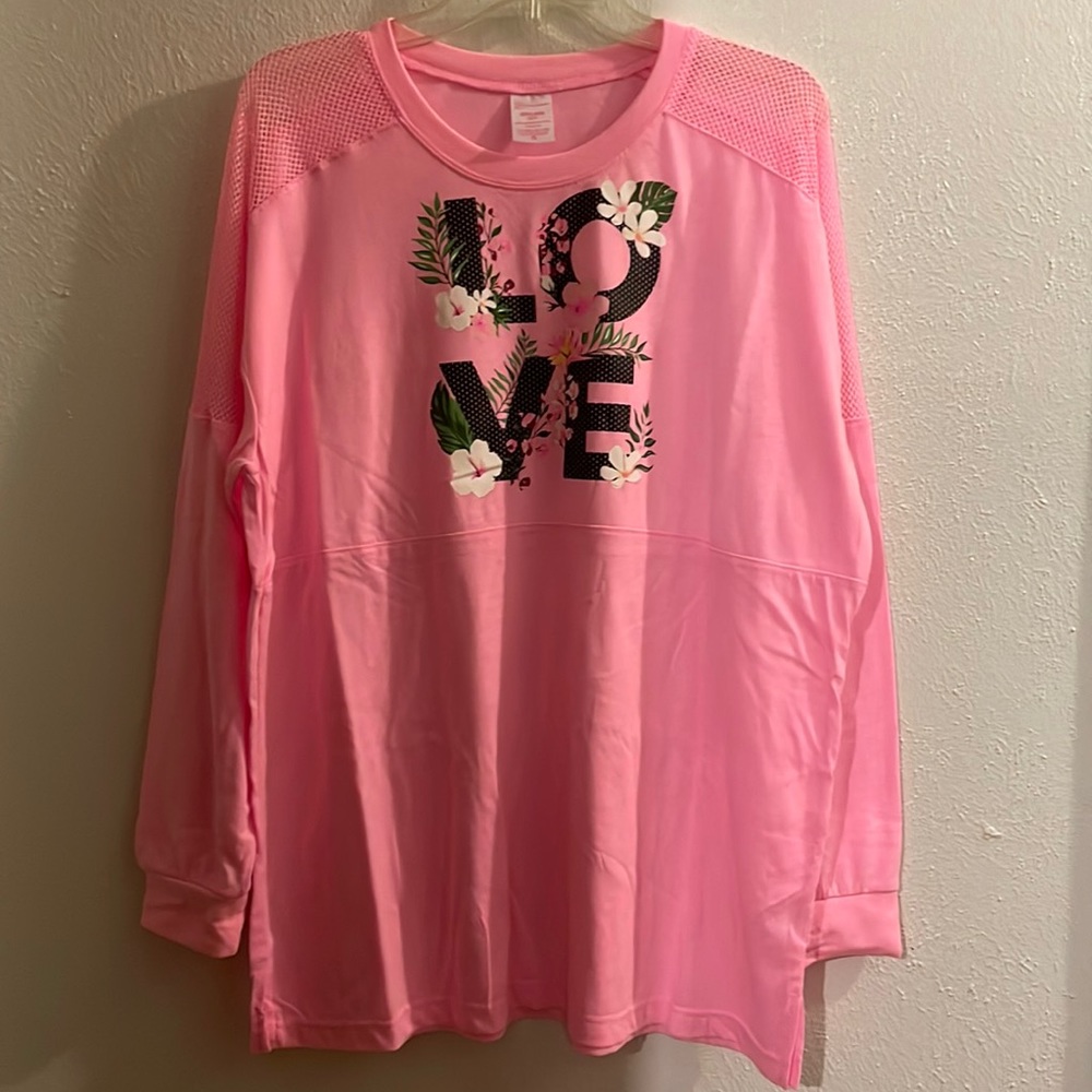 No Boundaries XXXL Love ❤️ Long Sleeve Shirt New